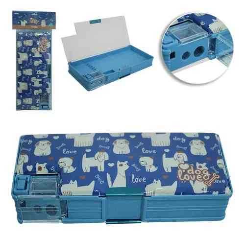 ESTOJO ESCOLAR C/AP. DUPLO  PET